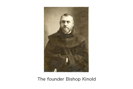 The founder Bishop Kinold
