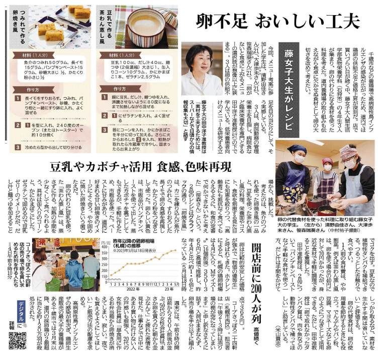 【北海道新聞社許諾　D2305-2311-00026576】