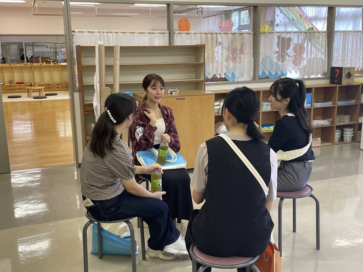 高校生との交流の様子