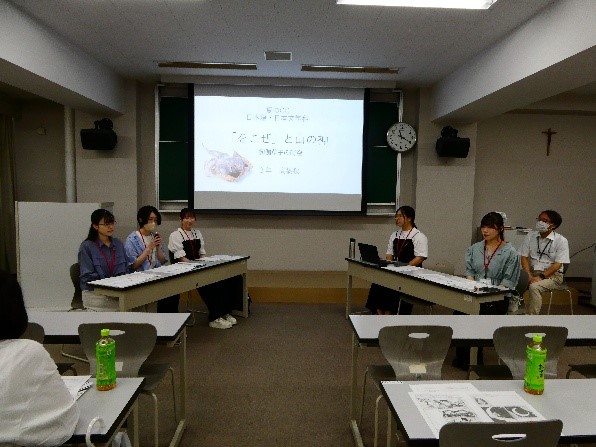 模擬ゼミの様子