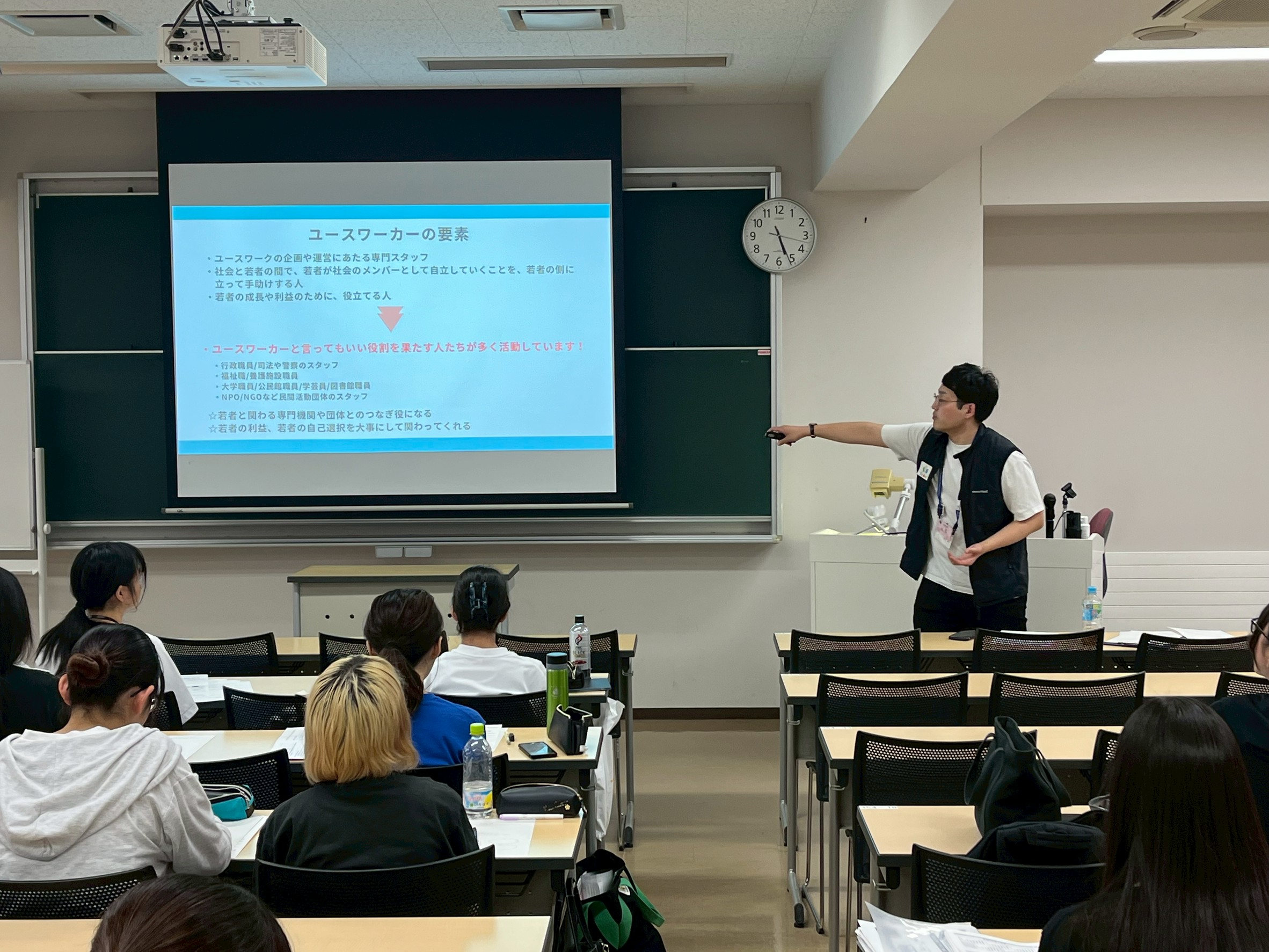 北16条キャンパスでの授業の様子