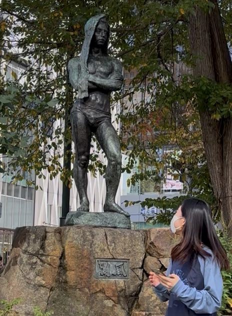 ■『湖風』9月の清掃活動の際の隊員による作品の解説