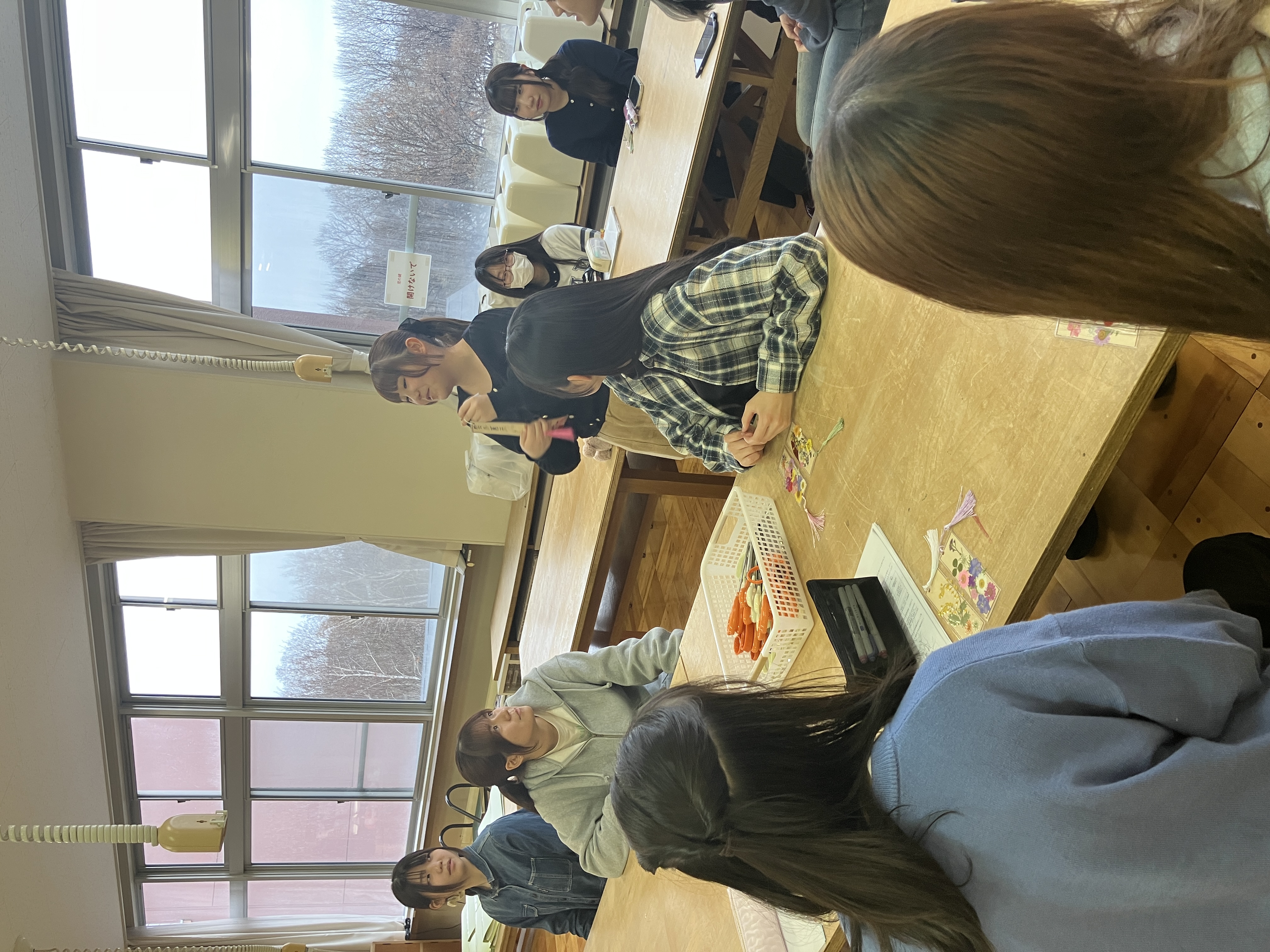 各自の目標を発表し、互いに耳を傾けながら思いを共有しました